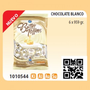 Butter Chocolate Blanco 6 x 959 gr